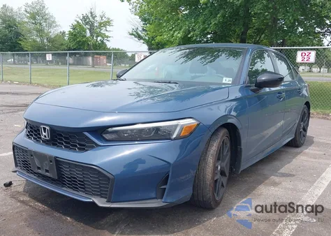 2025 Honda Civic Hybrid Sport/Sport Touring из США, поврежденный, VIN 2HGFE4F85SH306997